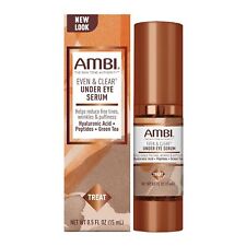 AMBI Even & Clear Under Eye Serum | Anti-aging Formula with Peptides | Reduces