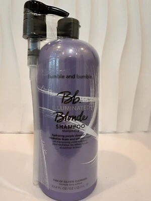 Bumble and bumble Bb Illuminated Blonde Shampoo 1Liter 33.8oz With Pump - Image 1 of 3