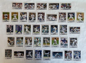 Los Angeles Dodgers 2022 Topps Series 1 2 & Update Base Team Set *38 cards* w/LL - Picture 1 of 1