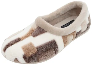 DAMEN HAUSSCHUHE HOCH PANTOFFEL SLIPPER FESTE SOHLE WECHSELFUSSBETT GR. 36-42 - Bild 1 von 3