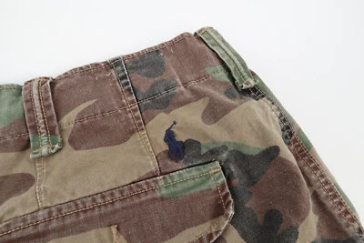 Polo Ralph Lauren Mens 44B Relaxed Woodland Camo Cargo Shorts Military 44 Big - Image 1 of 4
