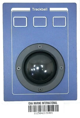 Trackball P200 Trackball Button Panel 3 Key Trackball Operate Marine Radar - Image 1 of 4