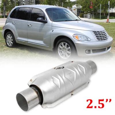 Convertidor catalítico de coche de 2,5" pulgadas de acero inoxidable para Chrysler PT Cruiser 2001-2010 Foto 1 de 4