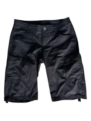 Pantalones Cortos Enrollables Kuhl Horizon Para Mujer 6 Performance 13" Carga Ripstop Senderismo Negros Foto 1 de 4