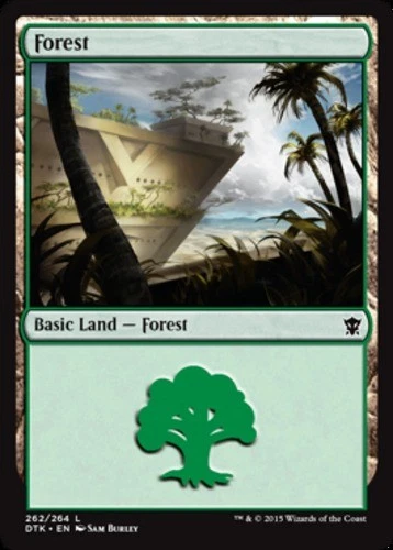 Forest (262) - Dragons of Tarkir #262/264 MTG Magic The Gathering - Image 1 of 1