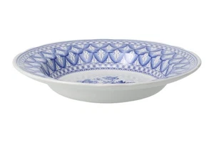 Spode - Geranium - Blue - Rimmed Bowl - 118177G - Picture 1 of 2