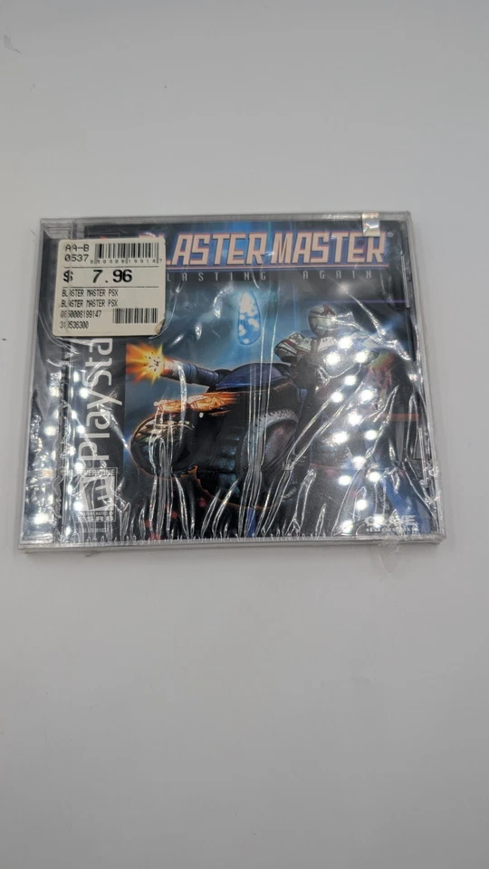 Blaster Master Blasting Again Factory Sealed Complete PlayStation 1 PS1 CIB  - Image 1 of 4