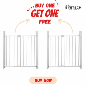 Cuggl Wall-Fix Safety Gate – Baby Proofing Solution BUY 1 GET 1 FREE | 6983183 - Picture 1 of 6
