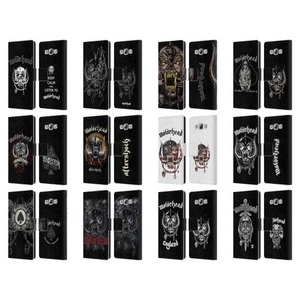 OFFICIAL MOTORHEAD GRAPHICS LEATHER BOOK WALLET CASE FOR SAMSUNG PHONES 3 - Picture 1 of 18