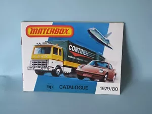 Matchbox 1979 80 Katalog superschnell Zweierpack Spielzeug Modell Display UK selten - Bild 1 von 3
