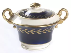 RICHELIEU by Syracuse Sugar Bowl & Lid 5.5 wide - Picture 1 of 7