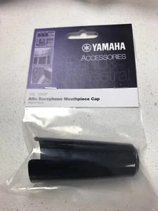 Yamaha YAC1645P Negro Saxofón Alto Boquilla Tapa Plástico 4C Original Japón - Imagen 1 de 4