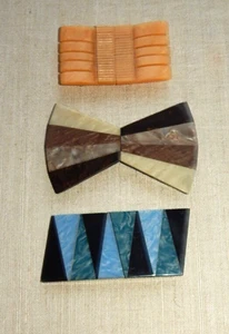 3 Gürtelschnallen vintage 1960/70er Jahre dazu gratis  : 6 alte Gürtelschnallen - Picture 1 of 4