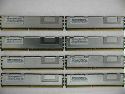 32GB Mac Pro Memory Matched Set (8x 4GB) PC2-5300 667MHz DDR2 Fully B - Image 1 of 3