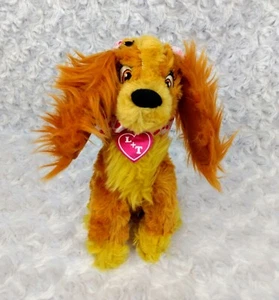 Disney Parks Lady from Lady and The Tramp Plush Stuffed Animal Bows Valentine B1 - Picture 1 of 8