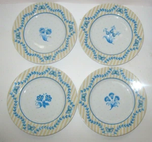 4 platos de postre/ensalada de cerámica Vera Bradley My Home KATHERINE Andrea by Sadek - Imagen 1 de 4