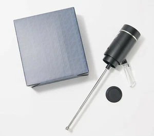 Geoffrey Zakarian Wine Aerator with Gift Box Black NEW - Picture 1 of 1