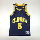 Vintage Champion Jersey Size 36 California #5 Jason Kidd Basketball UC Berkeley