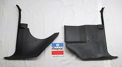 71 72 73 74 Charger R/T Rallye SE Satellite Road Runner GTX kick panels black - Image 1 of 4