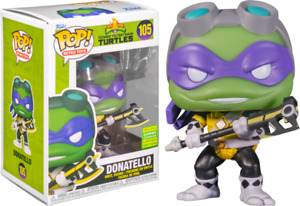 Power Rangers x TMNT Donatello Black Ranger Pop! Vinyl Figure + POP PROTECTOR