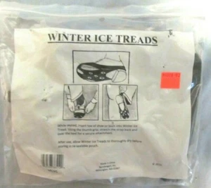 New-Pair of Men's Winter Treads Slip/Strap-On Shoes/Boots for Ice/Snow Traction - Picture 1 of 2