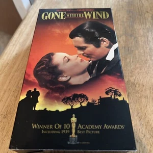 Gone With the Wind (2 Pack VHS) Clark Gable & Leslie Howard - Picture 1 of 3