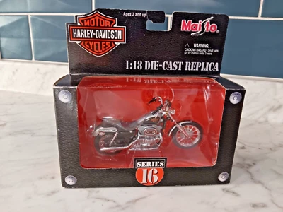 Réplica fundida a presión Maisto Harley Davidson Serie 16 Sportster 1200 Evolution 1:18 Foto 1 de 4