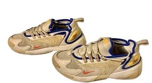 Nike Mens 2019 Air Jordan Zoom 2k Platinum Tint Sz 9 Preowned AO0269-005 *READ* - Picture 1 of 12