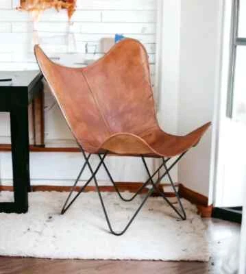 Genuine New Butterfly Chair Comfortable With Folding Iron Stand For HOme - Image 1 of 4