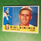 1960 Topps Baseball NRMT CARD #311 - RAUL SANCHEZ - CZERWONE
