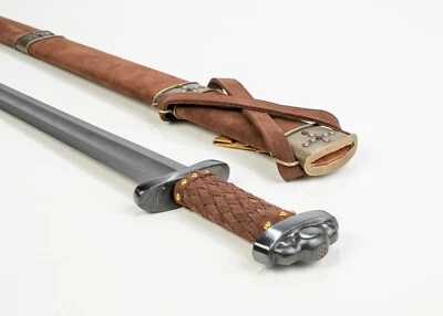 Godfred Viking Sword by Hanwei Forge Handmade Folded Steel SH1010 Superb! - Image 1 of 4