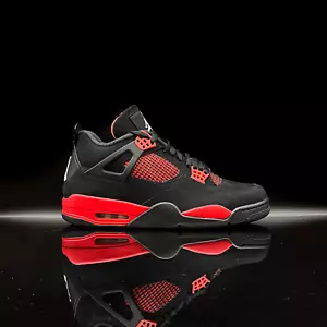 Jordan 4 Red Thunder (Multiple Sizes) (DS) - Picture 1 of 10
