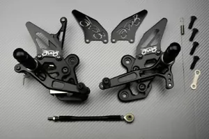 SUZUKI GSR 750 GSR750 GSR-750 WVC5 2011-2016 AVDB Black Backward Pedane Holder - Picture 1 of 6
