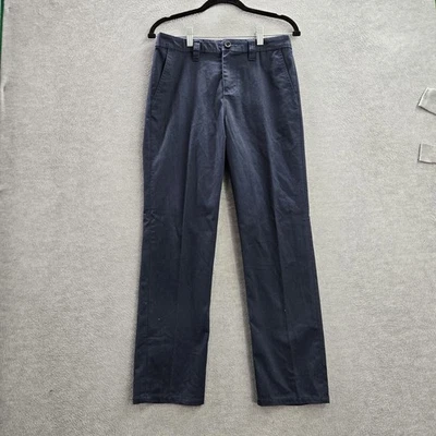 O'Neill Men Pants 29 Blue Chino Twill Straight Pockets Mid Rise 27" Inseam - Image 1 of 4