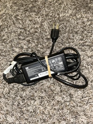 Genuine HP 18.5 V Compaq AC Power Adapter PA-1650-02C - P.N. 239704-001 - Image 1 of 4