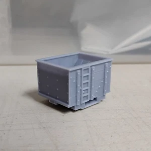 On18 Scale 6ft WOOD HOPPER shell. No trucks/couplers. Resin 3D Print. NEW! - Picture 1 of 6