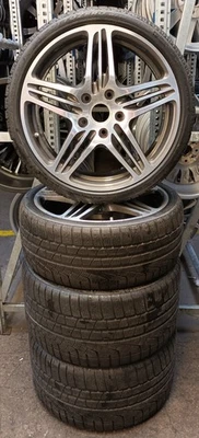4x Original Porsche Winterräder 235/35 R19 87V - für 997 Turbo S 334 - Bild 1 von 4
