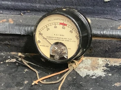 Amplificador de tubo KS-6183 metros Western from Electric 42A 1929 ERPI Film Sound A Foto 1 de 4