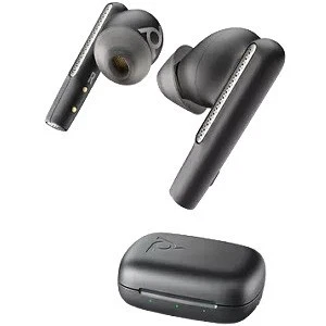 Auriculares Poly Voyager Free 60 Bluetooth Negros + Estuche de Carga Básica 7Y8M2AA Foto 1 de 3