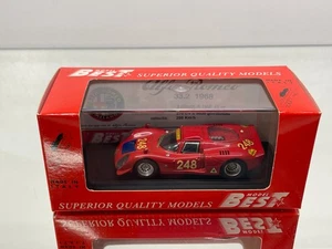 BEST 9137 ALFA ROMEO 33.2 TARGA FLORIO 1969 PINTO - ALBERI -1:43- GOOD IN BOX - Picture 1 of 8