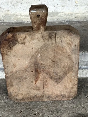 Large French Dough / Chopping Board – Single Block Beech – Rustic Farmhouse - Image 1 of 4