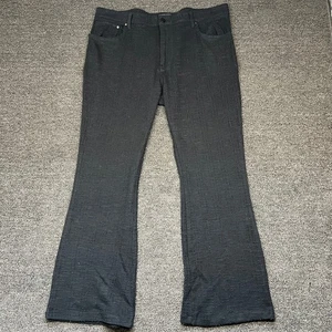 Nova Herren Schlaghose schwarz strukturiert gewebt Gr. 42 Business Freizeithose - Bild 1 von 16