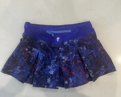 Falda plisada multicolor para niña Ivivva Lululemon talla 6 Foto 1 de 4