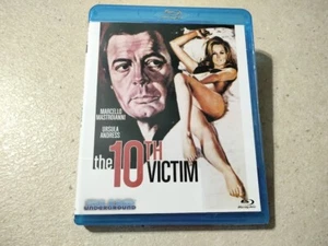 MINT 10th Tenth Victim Blu-ray 1965 Elio Petri Mastroianni Ursula Andress OOP - Foto 1 di 2