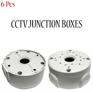 6x Universal Metal Junction Box CCTV Camera IP66 Compatible for different Camera