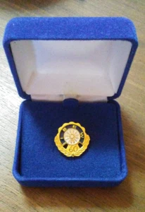 IBEW Electrical Workers 60 Year Service Pin With Original Box - Picture 1 of 4