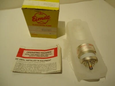 TUBO TRANSMISOR EIMAC 8560AS NUEVO EN CAJA. NUEVO STOCK ANTIGUO (NUEVO EN CAJA) (NOS) Foto 1 de 4