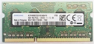 NEW - Genuine HP 15-AC151DX 255 G4 G5 4GB Memory Module 691740-005 DDR3 1600MHZ - Picture 1 of 2