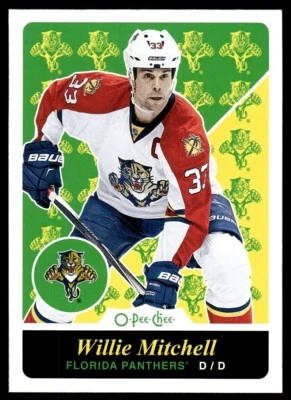 2015-16 O-Pee-Chee Retro Willie Mitchell Florida Panthers #349 R57 - Image 1 of 2