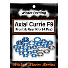 Axial Capra Currie F9 Vorder- & Hinterachse (24-teiliges Lager-Kit)